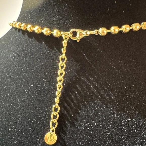 Gold Sun Pendant Necklace - Picture 3 of 3
